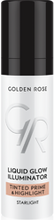 Golden Rose Liquid Glow Illuminator Tinted Prime & Highlight - Baza pod makijaż z efektem rozświetlającym Pojemność 30 ml