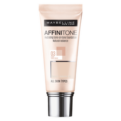 Maybelline Affinitone Nawilżający podkład w tubie - 03 LIGHT SANDBEIGE 30ml