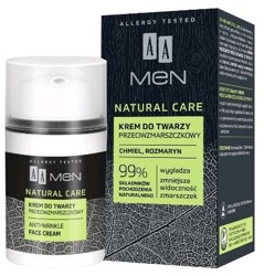 AA MEN Natural Care krem do twarzy dla mężczyzn przeciwzmarszczkowy 50ml