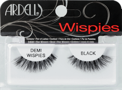 Ardell Demi Wispies Natural/InvisiBand/Glamour - Sztuczne rzęsy wielokrotnego użytku Demi Wispies, czarne 1 para