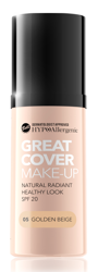 BELL Great Cover make-up Intensywnie kryjący podkład w musie 05 Golden Beige 20g
