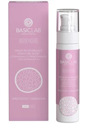 BasicLab Serum regenerujące strukturę skóry z ceramidami 1% i prebiotykiem 2% 50ml