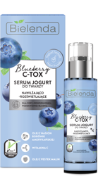Bielenda Blueberry C-TOX Nawilżająco-rozświetlające serum jogurt twarzy 30ml