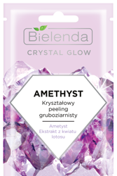 Bielenda Crystal Glow Amethyst kryształowy peeling gruboziarnisty 8g