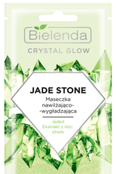 Bielenda Crystal Glow Jade Stone maseczka nawilżająco wygładzająca 8g