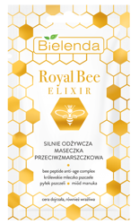 Bielenda Royal Bee silnie odżywcza maseczka przeciwzmarszczkowa 8g
