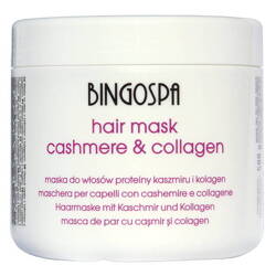 BingoSpa Maska do włosów Proteiny kaszmiru i kolagen 500g