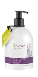 Biolaven Organic Żel Do Higieny Intymnej Winogron Lawenda, 300 ml   