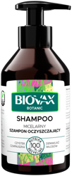 Biovax Botanic Szampon micelarny Czystek i Czarnuszka 200ml
