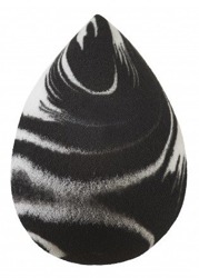 Blender marmurkowy gąbka do makijażu czarno-biała