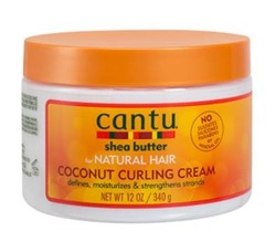 Cantu Coconut Curling Cream Krem do stylizacji loków i fal 340g