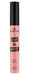 Essence Stay 8h MATTE Liquid Lipstick Matowa pomadka w płynie 01 Hello sunrise! 3ml