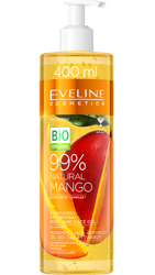Eveline Cosmetics 99% Mango Żel do twarzy i ciała 400ml