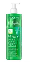 Eveline Cosmetics 99% Natural Aloe Vera Multifunkcyjny żel do ciała i twarzy 400ml