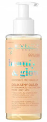 Eveline Cosmetics Beauty&Glow Delikatny olejek do demakijażu i oczyszczania 145ml