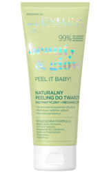 Eveline Cosmetics Beauty&Glow Naturalny peeling 2w1 enzymatyczny i mechaniczny 75ml