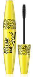 Eveline Cosmetics Big Volume Real Shock! Mascara Pogrubiający tusz do rzęs Black 10ml 