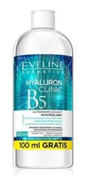 Eveline Cosmetics Hyaluron Clinic B5 Ultranawilżający płyn micelarny 3w1 500ml