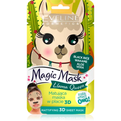 Eveline Cosmetics Magic Mask maska w płacie 3D Llama Queen