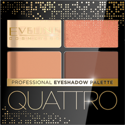Eveline Cosmetics QUATTRO Eyeshadow Palette Paleta cieni do powiek 01 4x0,8g