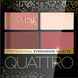 Eveline Cosmetics QUATTRO Eyeshadow Palette Paleta cieni do powiek 04 4x0,8g