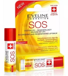 Eveline Cosmetics SOS Argan Oil Odżywczo-regenerujący balsam do ust 