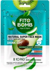 Fitokosmetik BOMB maska do twarzy w płachcie FITO378 Nawilżenie 25ml