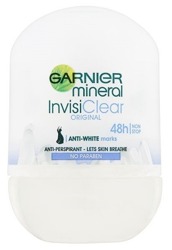 Garnier Mineral Invisi Clear Roll-on Antyperspirant w kulce 50ml