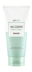 HEIMISH All Clean green foam pH5.5 Łagodna oczyszczająca pianka do twarzy 150ml