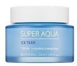 Missha Super Aqua Ice Tear Cream - Lekki nawilżający krem do twarzy 50ml