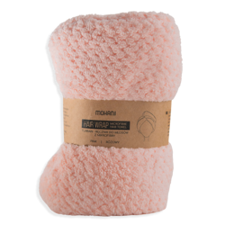 Mohani Turban-ręcznik do włosów z mikrofibry Różowy