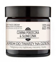 Nova Kosmetyki Czarna Porzeczka&Słonecznik Krem do twarzy na dzień 60ml