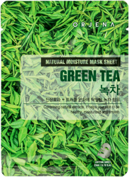 ORJENA Green Tea Mask Sheet oczyszczająca maseczka w płachcie z zieloną herbatą  23ml