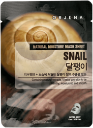 ORJENA Snail Mask Sheet regenerująca maseczka w płachcie ze śluzem ślimaka  23ml