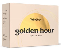 Resibo Beauty Box Golden Hour Zestaw prezentowy Naturalny krem liftingujący 50ml + Świeca zapachowa MIŁOŚĆ 36g