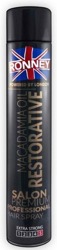 Ronney Macadamia RESTORATIVE - Wzmacniający ZAPACHOWY lakier do włosów z olejkiem macadamia 750ml