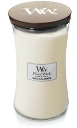 WoodWick świeca duża White Tea&Jasmine 610g