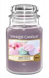 Yankee Candle Świeca zapachowa Słoik duży Berry Mochi 623g