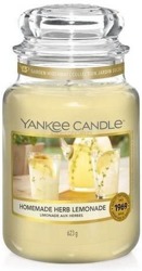Yankee Candle Świeca zapachowa Słoik duży Homemade Herb Lemonade 623g
