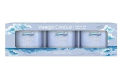 Yankee Candle Zestaw mini świec zapachowych Ocean Air 3x37g