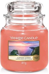 Yankee Candle świeca zapachowy słoik średni Cliffsiede Sunrise 411g