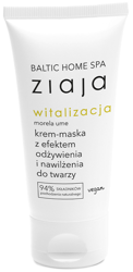 Ziaja Baltic Home Spa Witalizacja krem-maska z efektem odżywienia i nawilżenia do twarzy 50ml