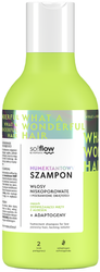 so!flow Humektantowy szampon włosy niskoporowate i pozbawione objętości 400ml
