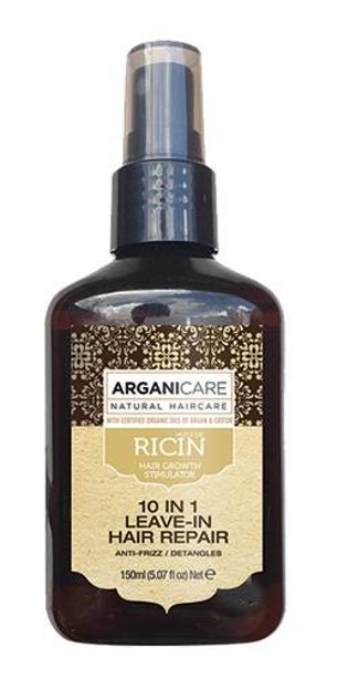 ArganiCare 10in1 Leave-in Hair Repair CASTOR Odżywka w sprayu bez spłukiwania z olejem rycynowym 150ml