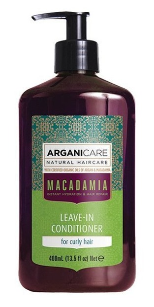 ArganiCare Leave-in Conditioner MACADAMIA Odżywka bez spłukiwania do włosów kręconych z olejem makadamia 400ml