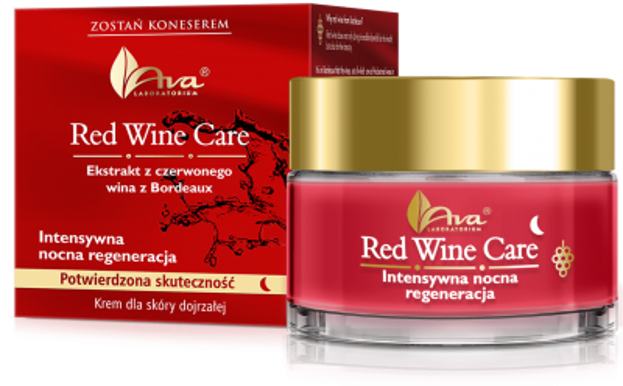 Ava Red Wine Care - Intensywna nocna regeneracja krem na noc 50ml