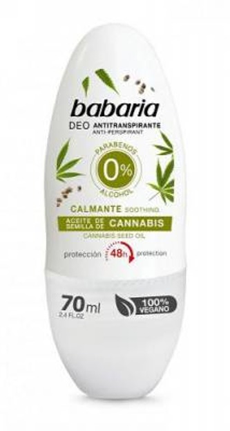 BABARIA Dezodorant roll-on Konopie Cannabis 70ml