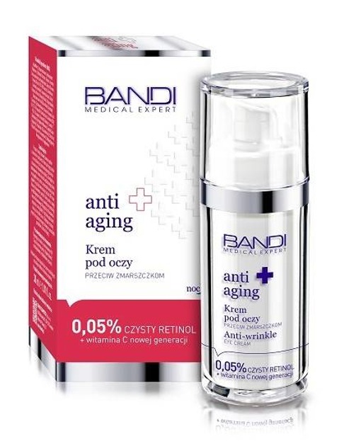 BANDI Anti Aging Krem pod oczy przeciw zmarszczkom z retinolem 30ml