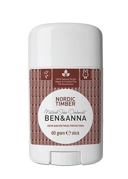 BEN&ANNA Naturalny dezodorant NORDIC TIMBER 60g
