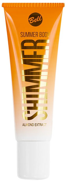 Bell Summer Body Shimmer Wegański balsam rozświetlający do twarzy i ciała 02 Satin Gold 20g